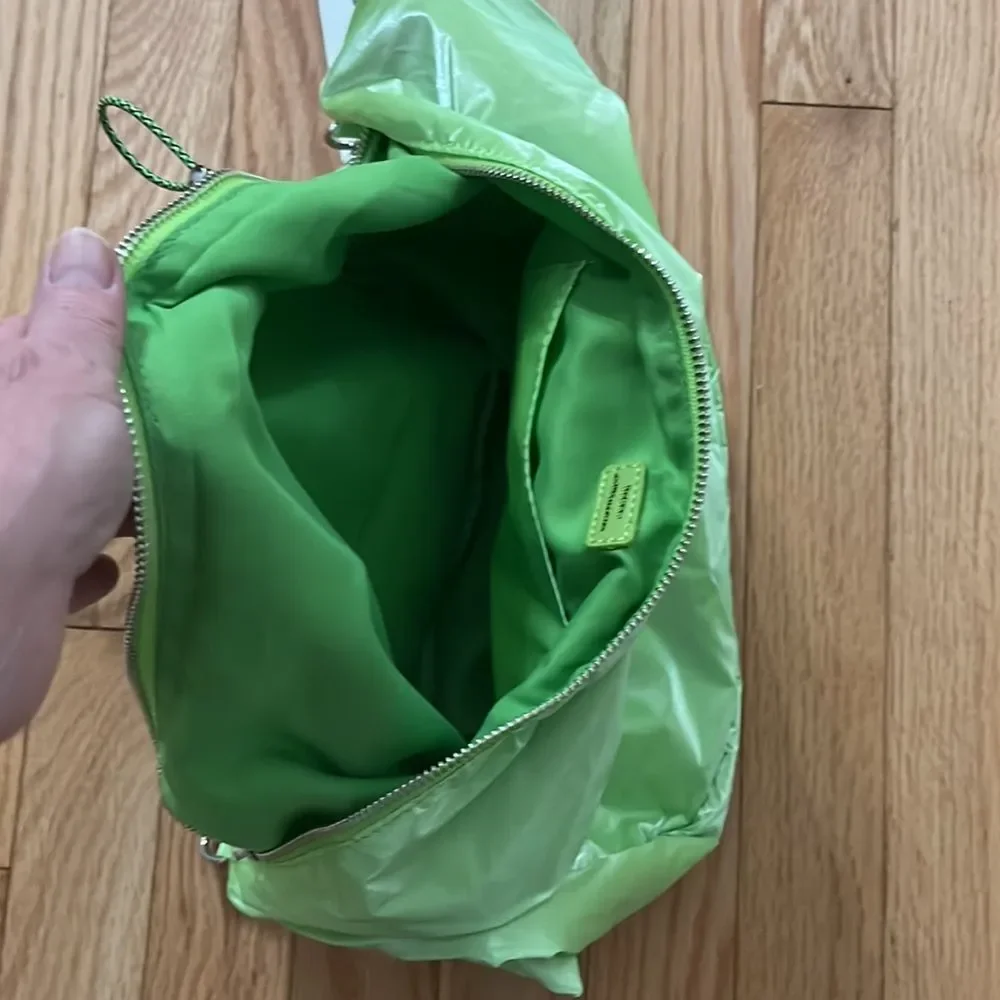 NWOT Urban Outfitters Neon Green Crescent Purse